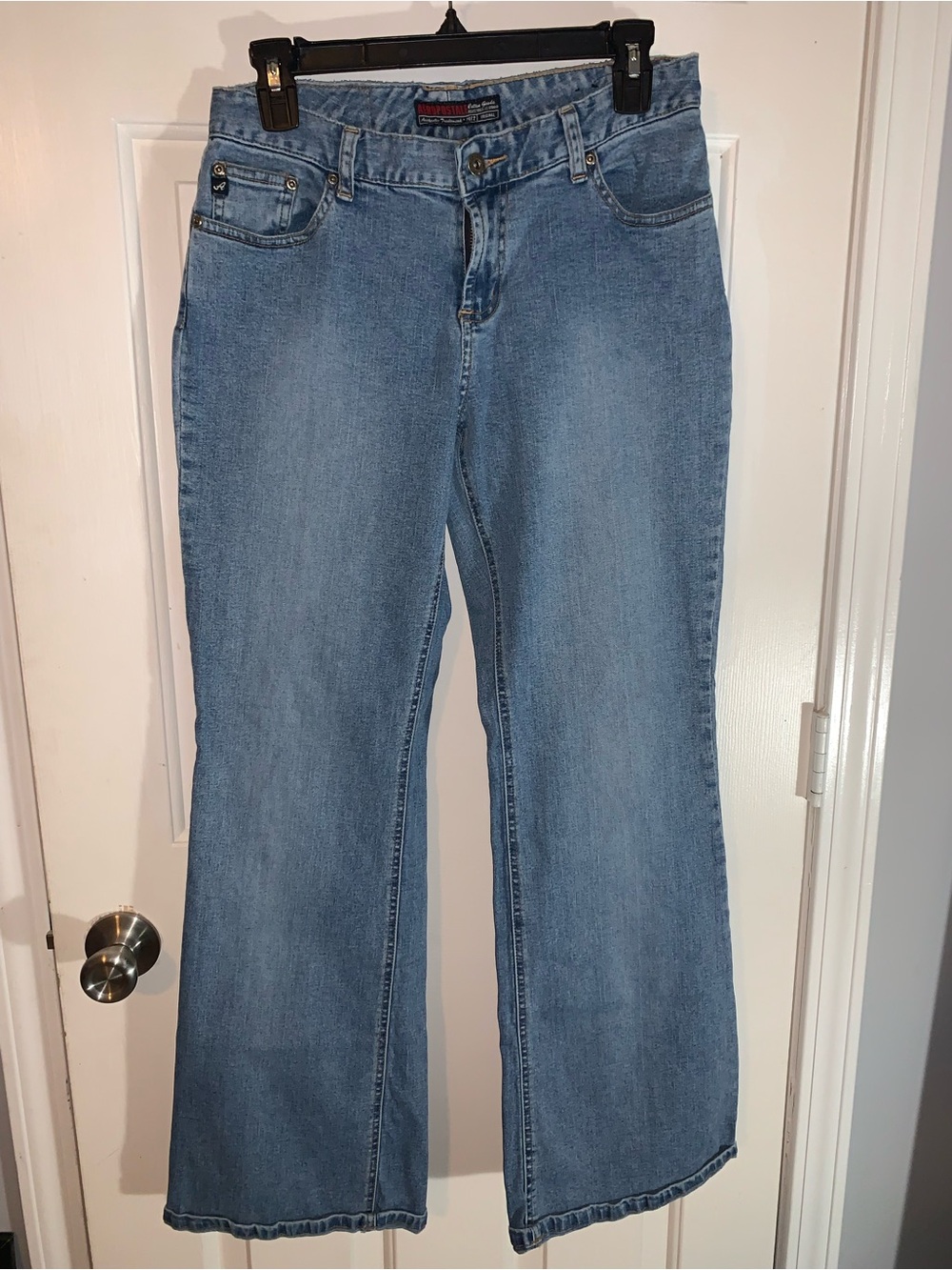 Aeropostale Light Blue Y2K Flared Jeans